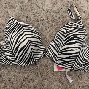 Victoria Secret PINK Zebra Padded Bra